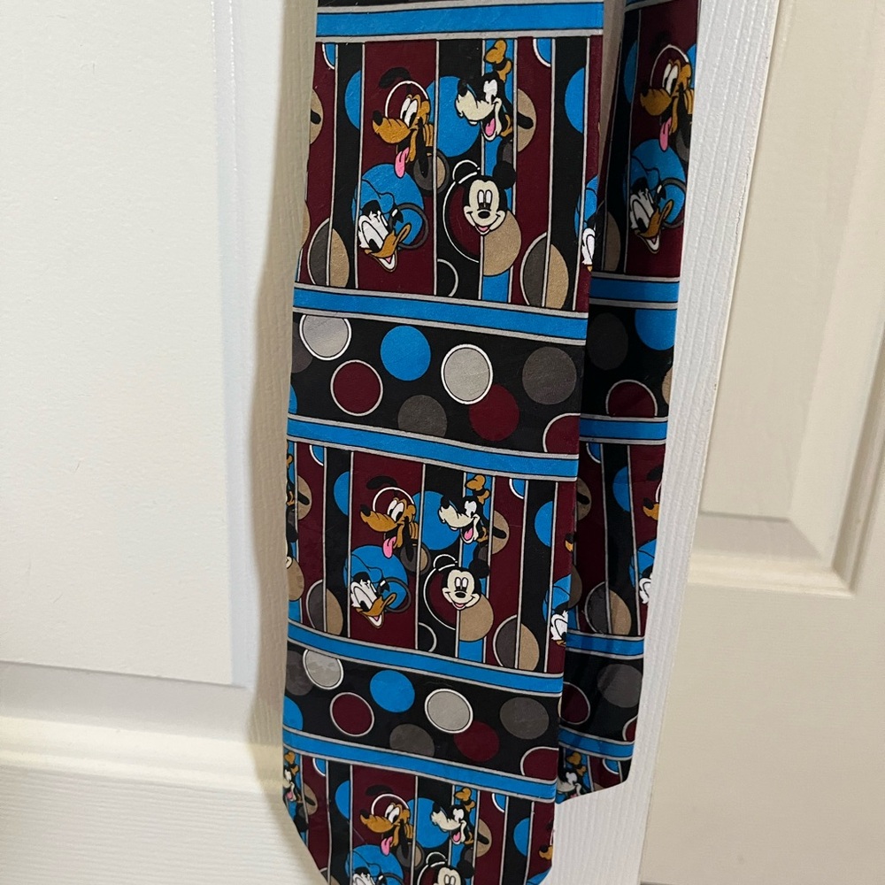 Disney Character Patterned Tie